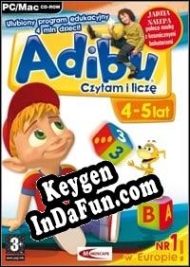 Key generator (keygen)  Adibu: Czytam i licze (4-5 lat)