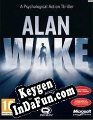 CD Key generator for  Alan Wake