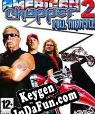 American Chopper 2: Full Throttle license keys generator