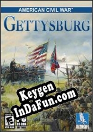 CD Key generator for  American Civil War: Gettysburg