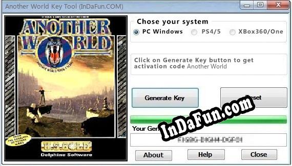 Another World key for free