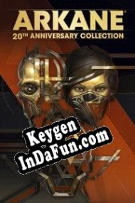 Registration key for game  Arkane Anniversary Collection