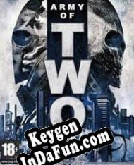 Registration key for game  Army of Two