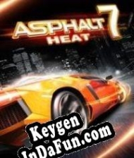 Free key for Asphalt 7: Heat