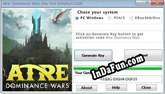 Atre: Dominance Wars key for free