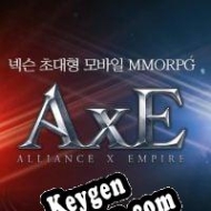 Activation key for AxE: Alliance vs Empire