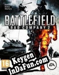 Registration key for game  Battlefield: Bad Company 2