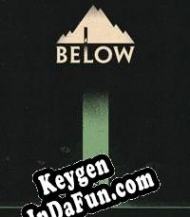 Activation key for Below