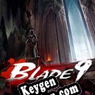 Registration key for game  Blade 9