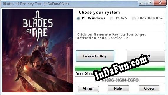 Blades of Fire key for free