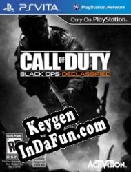 Registration key for game  Call of Duty: Black Ops Declassified