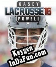 Registration key for game  Casey Powell Lacrosse 16