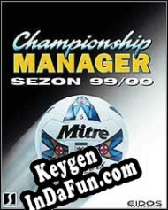 CD Key generator for  Championship Manager 1999/2000