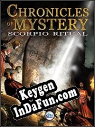 Chronicles of Mystery: Scorpio Ritual key for free