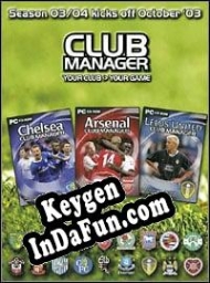 Club Manager key generator