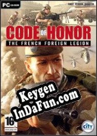 Free key for Code of Honor: The French Foreign Legion