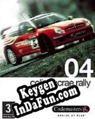 Free key for Colin McRae Rally 04