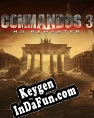 Registration key for game  Commandos 3: HD Remaster