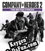Company of Heroes 2: The British Forces license keys generator