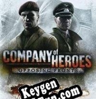 Key generator (keygen)  Company of Heroes: Opposing Fronts