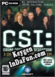 Key for game CSI: 3 Dimensions of Murder