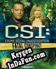 CSI: Fatal Conspiracy CD Key generator