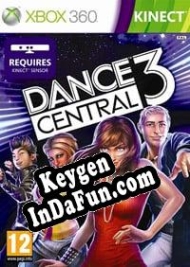 Registration key for game  Dance Central 3