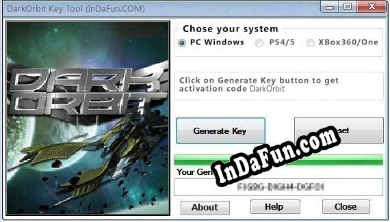 DarkOrbit key for free