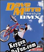 Registration key for game  Dave Mirra Freestyle BMX