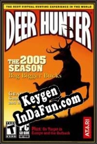 Free key for Deer Hunter 2005