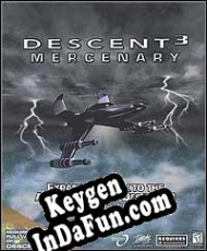 Descent 3: Mercenary CD Key generator