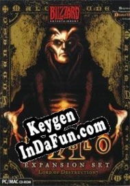 Registration key for game  Diablo II: Lord of Destruction
