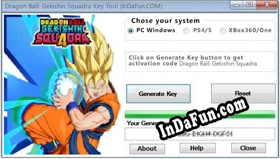 Dragon Ball: Gekishin Squadra key for free