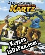 Registration key for game  DreamWorks Super Star Kartz