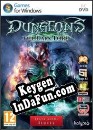 CD Key generator for  Dungeons: The Dark Lord