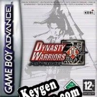 Activation key for Dynasty Warriors Advance