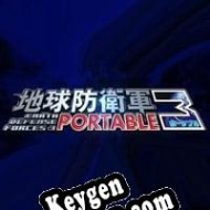 Activation key for Earth Defense Force 3: Portable