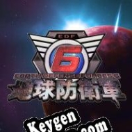 Registration key for game  Earth Defense Force 6