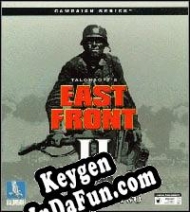 Registration key for game  East Front II
