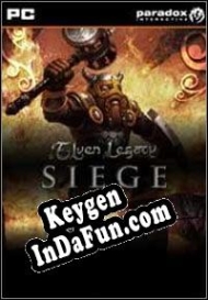 Registration key for game  Elven Legacy: Siege