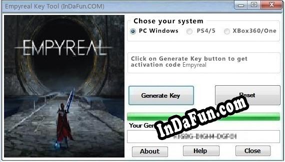 Empyreal key for free