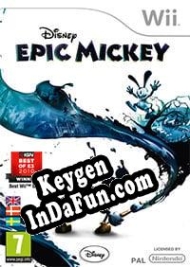 Free key for Epic Mickey