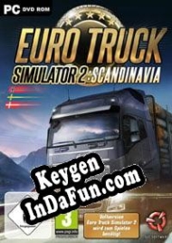 Key generator (keygen)  Euro Truck Simulator 2: Scandinavian Expansion