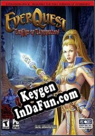 Activation key for EverQuest: Depths of Darkhollow