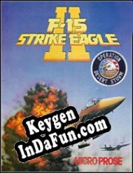 Registration key for game  F-15 Strike Eagle II: Operation Desert Storm