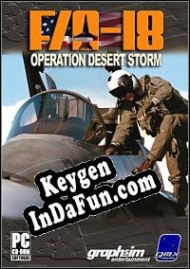 Registration key for game  F/A-18: Operation Desert Storm