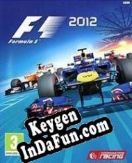 Registration key for game  F1 2012