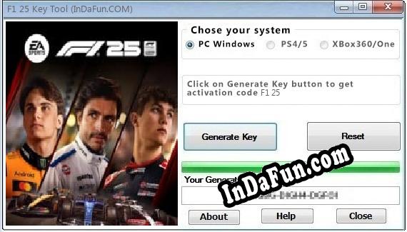 F1 25 key for free