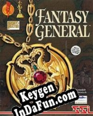 Registration key for game  Fantasy General