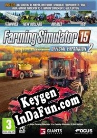 Registration key for game  Farming Simulator 15: Official Expansion 2